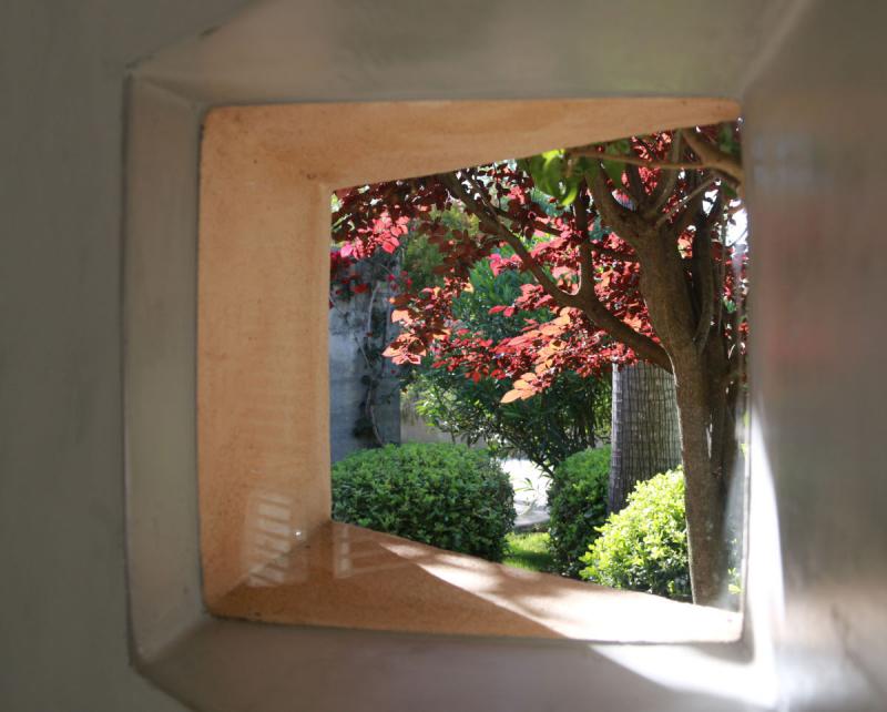Window on rural Ibiza: room with a rustic view